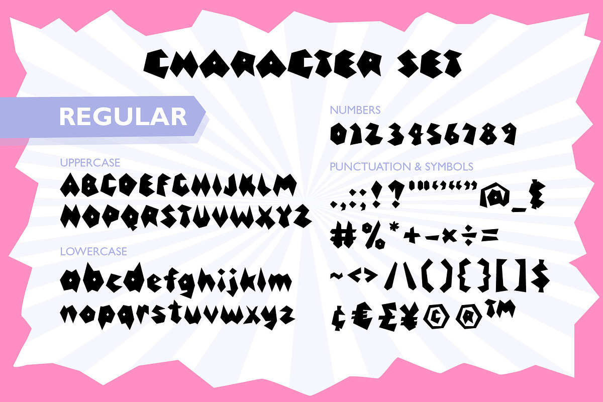 Fract Mono Font, a Handwritten Font by KengGraphic (Photo 9 of 11)