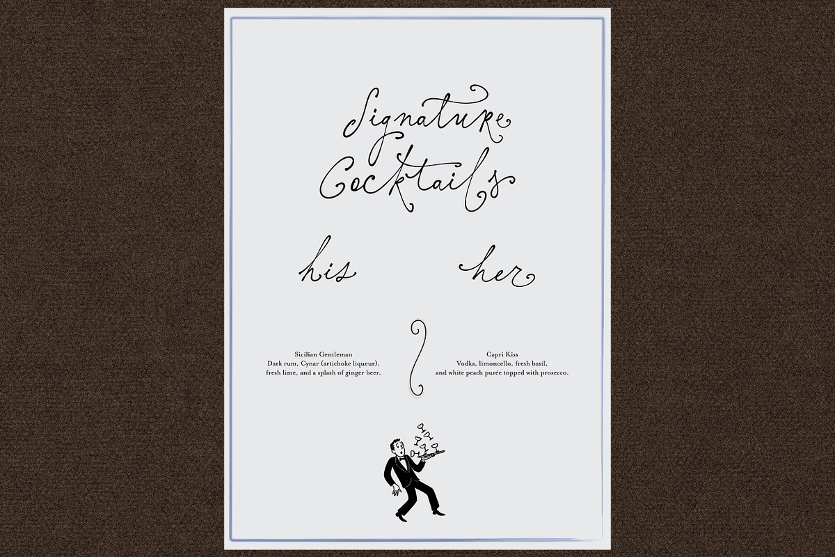 Elisabeth Darlington with Bows, a Script Font by PeachCreme (Photo 3 of 22)