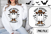 Cowboy ghost with boots, a Seasonal Illustration by CrexoraLab (Thumbnail 1 of 4)