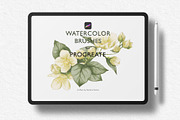 Natural Watercolor Procreate Brushes, a Brush Add-On by ArtPavo (Thumbnail 5 of 5)