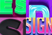 3D Text Effects New Trends, a Layer Style Add-On by Graphicdome (Thumbnail 16 of 17)