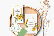 Sunflower watercolour collection., a Decorative Illustration by DamriNa art (Thumbnail 6 of 10)
