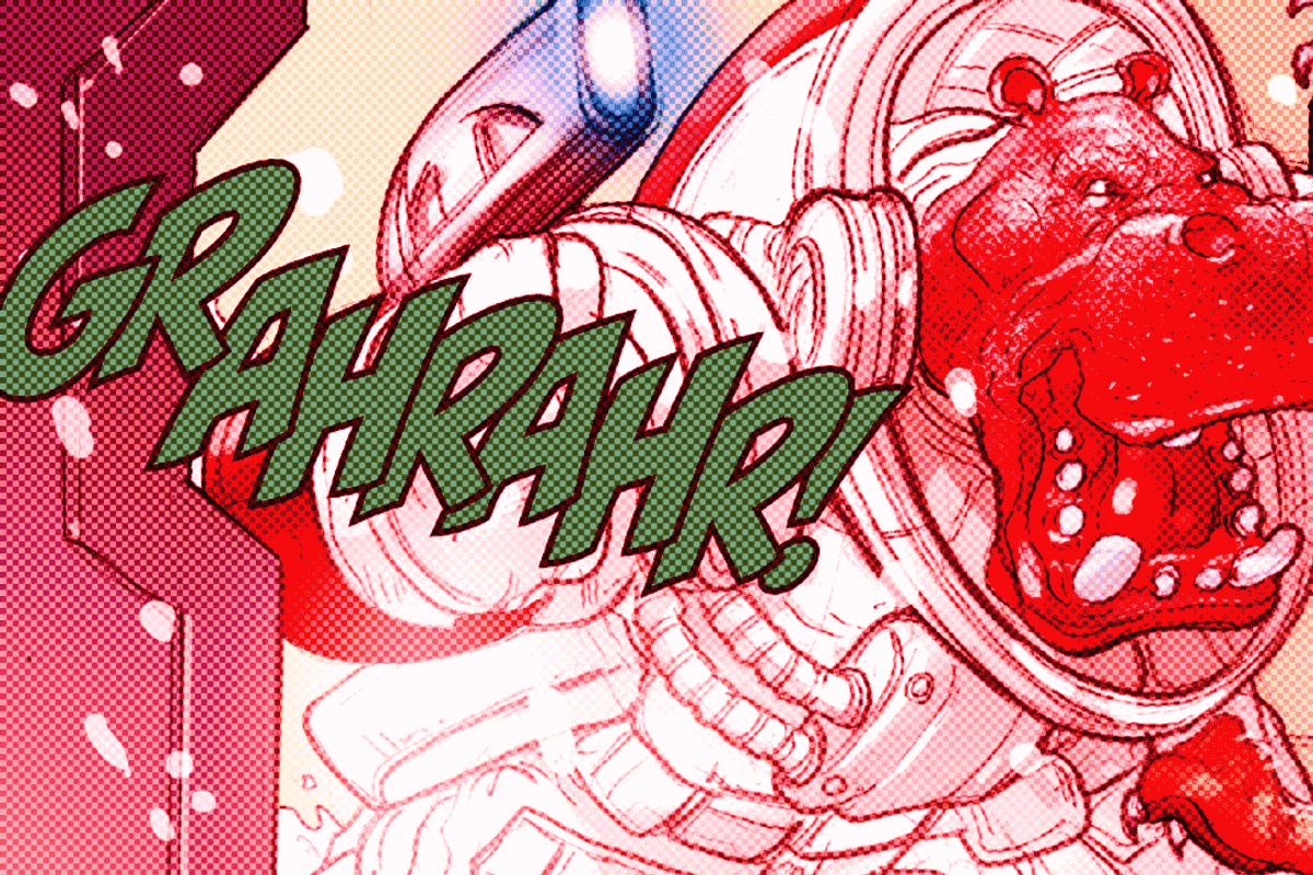 Biff Bam Boom Comic Book SFX Font preview 3