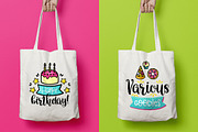 30 Funny Color Cards with Quote, a Card Template by Velliniki (Thumbnail 4 of 5)