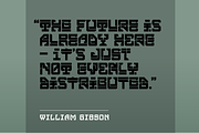 Defcon Cyberpunk Display (4 fonts), a Font by SelfBuild Type (Thumbnail 4 of 8)
