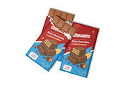 Chocolate Bar Opened Mockup Set, a Packaging Mockup by DSNA Mockup (Thumbnail 2 of 5)