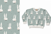 Mr. Rabbit, a Pattern Graphic by Olena Kuznietsova (Thumbnail 8 of 11)
