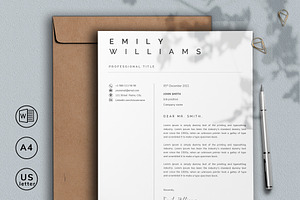 Cover Letter Template For Word