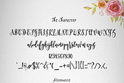 Midnight, a Script Font by artisans (Thumbnail 3 of 6)