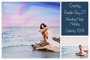 30 Purple Sky Overlays, a Texture Graphic by LovePhotoMoment (Thumbnail 4 of 10)