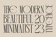 Bodera Elegant Display Serif Font, a Serif Font by RantautypeStudio (Thumbnail 7 of 19)