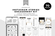 MINIMALIST Complete Template Set, a Marketing Template by The Blog Creative (Thumbnail 5 of 10)