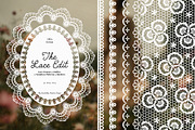 Vector Lace Frames, Doilies, Pattern, an Object Graphic by Essentially Nomadic (Thumbnail 1 of 14)