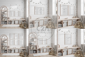 6 Nursery Mockup Frame - Bundle