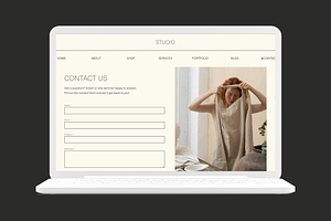 Studio Squarespace 7.1 Template