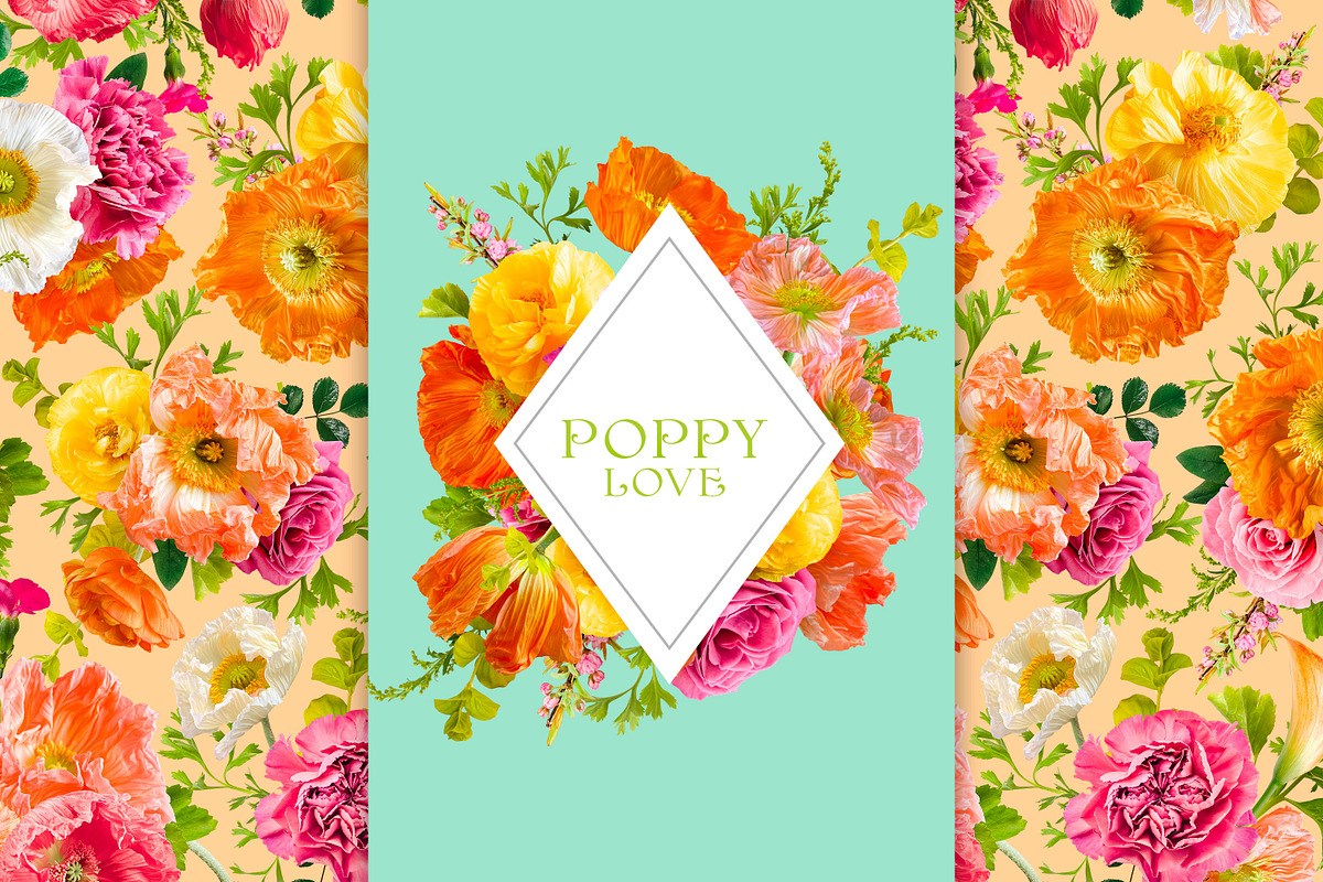 Poppy Love Floral Clip Art, an Object Graphic by Eclectic Anthology (Photo 16 of 18)