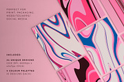 Vivid swirl abstract backgrounds, a Texture Graphic by Mazarine Silver (Thumbnail 15 of 16)