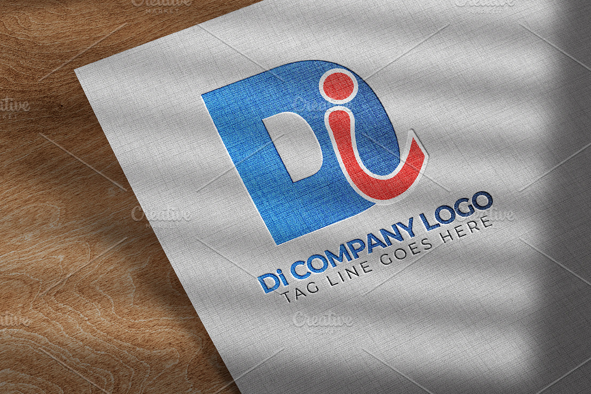 Di Letter Company Logo Template, a Branding & Logo Template by arslantanoli (Photo 3 of 3)