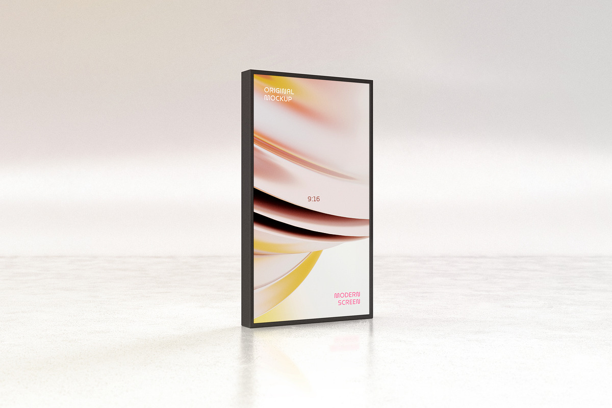 Digital Screen Mockup, an Advertising Mockup by Design Squad (Photo 1 of 4)