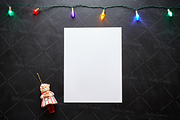 Christmas Lights Photo Mockup Bundle, a Books & Magazine Mockup by Kudzu Camera (Thumbnail 4 of 15)