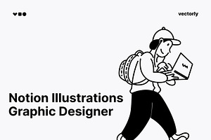 Notion Illustration Graphic Designer