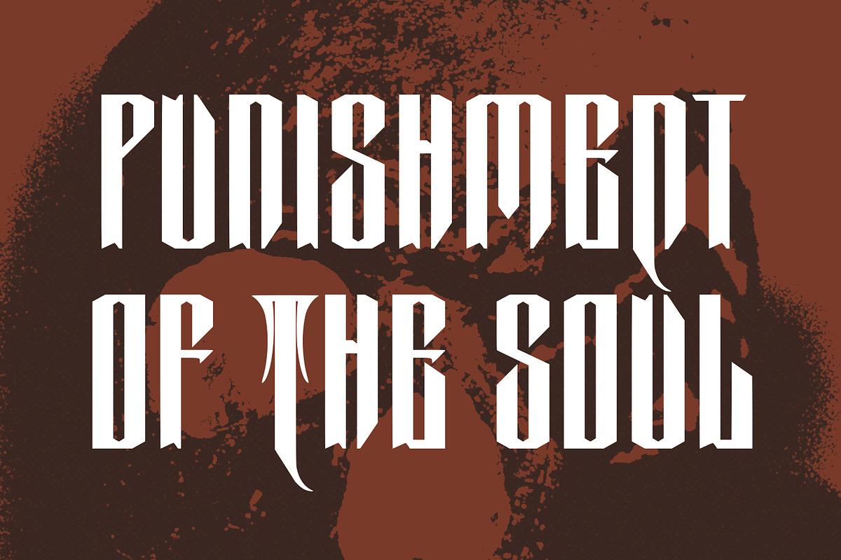 Remmaq Blackletter Display Font, a Blackletter Font by Maulana Creative (Photo 5 of 7)