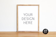 Simple 8x10 Frame Mockup, a Mockup by Ava Design (Thumbnail 1 of 2)