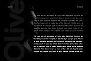 Olive Display, a Sans Serif Font by Foxtype (Thumbnail 7 of 8)