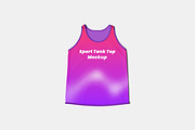 Sport Tanktop Mockup, a Shirt Mockup by Hazzpro_Std (Thumbnail 2 of 5)