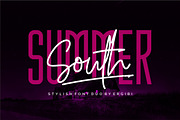 Summer South - STYLISH FONT DUO, a Script Font by ErgibiStudio (Thumbnail 1 of 10)
