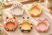 Kawaii Animal Jewelry Bowl STL, an Animal 3D Model by Layerology (Thumbnail 3 of 3)