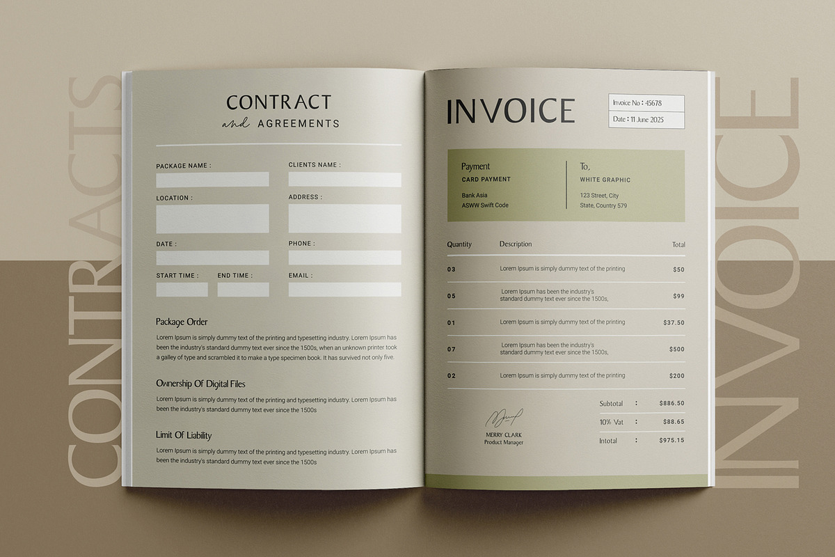 Services and Pricing Guide Template