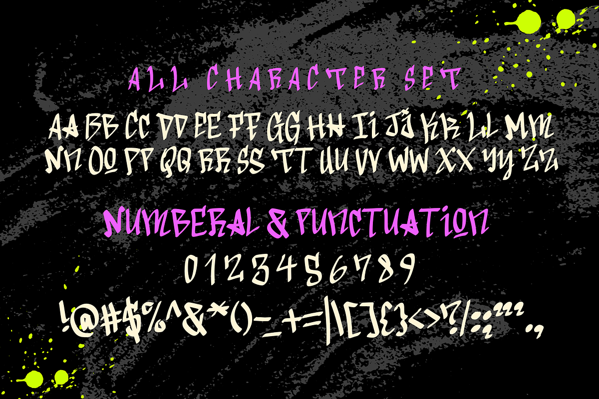 Urban Street is a graffiti font, a Handwritten Font by Brown Cupple (Photo 4 of 6)