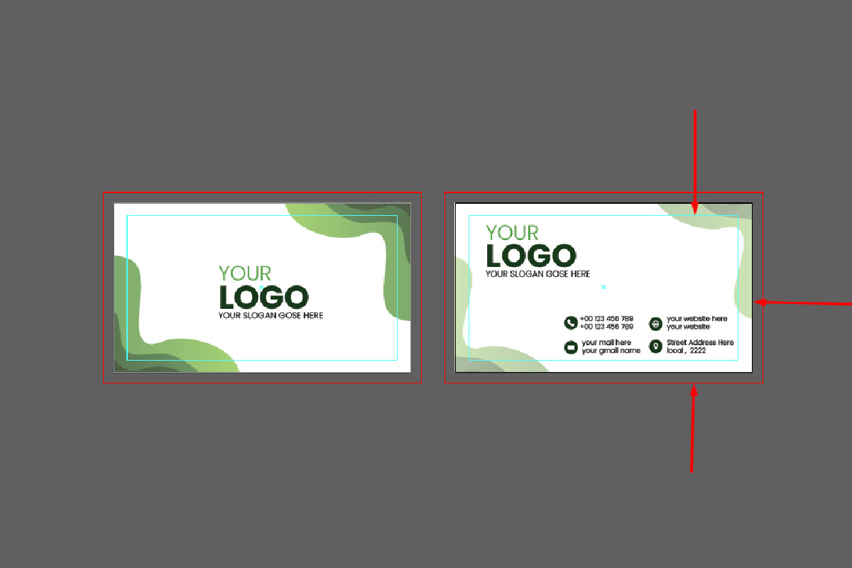 Professional Business Cards Template, a Business Card Template by DESIGNSKIT (Photo 2 of 2)