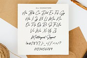 Guthen Jaqueline A Stylish Signature, a Script Font by Allouse Studio (Thumbnail 9 of 10)
