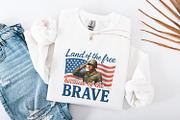 Land of the Free PNG, Patriotic, an Illustration by SharpMarketplace (Thumbnail 4 of 9)