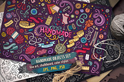 Handmade Objects & Elements Set, an Object Graphic by BALABOLKA (Thumbnail 1 of 4)