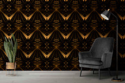 luxury art deco elements, a Pattern Graphic by AAN Seamless Shop (Thumbnail 1 of 2)