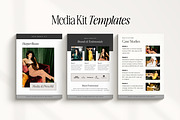 Influencer Media Kit Canva Templates, a Presentation Template by Fallon Gerst (Thumbnail 6 of 12)