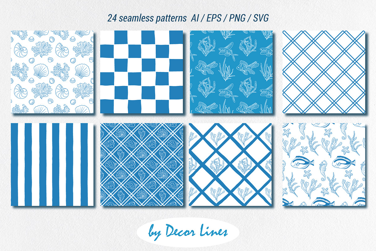 Coastal Vibe Doodles, an Object Illustration by Decor Lines (Photo 13 of 19)
