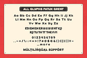 Patuk Grent - Sign Bold Display, a Handwritten Font by twinstd (Thumbnail 5 of 9)