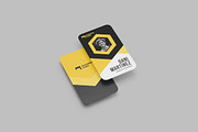 Vertical Business Card Mockup, an Advertising Mockup by YurnalisPerix (Thumbnail 3 of 5)