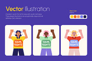 Feminist Icons Illustration, a Person Illustration by Creative Stall (Thumbnail 2 of 10)