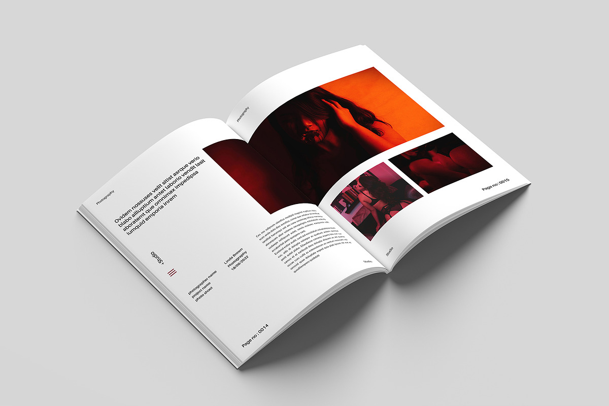 Photography Portfolio Template, a Brochure Template by GoldenGrid Studio (Photo 8 of 12)