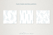 Eucalyptus Leaves Line Art Clipart, an Illustration by ElenKoss (Thumbnail 4 of 12)