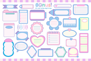 Cute Note Display Font + Bonus, a Handwritten Font by Babymimiart (Thumbnail 3 of 8)