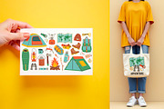 Camping Clipart, an Object Illustration by spirka.art (Thumbnail 6 of 8)