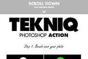 Tekniq Photoshop Action preview 2