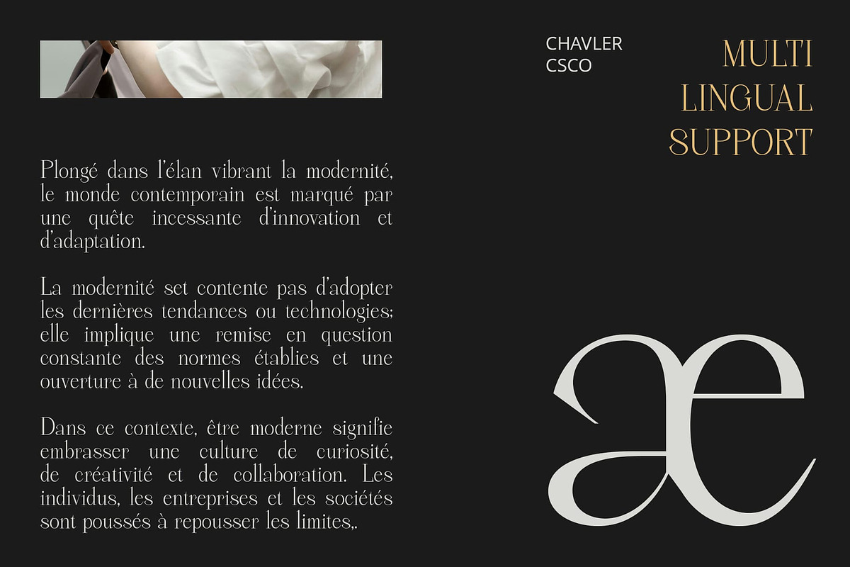 Chavler – Serif Typeface, a Serif Font by Craft Supply Co. (Photo 5 of 8)