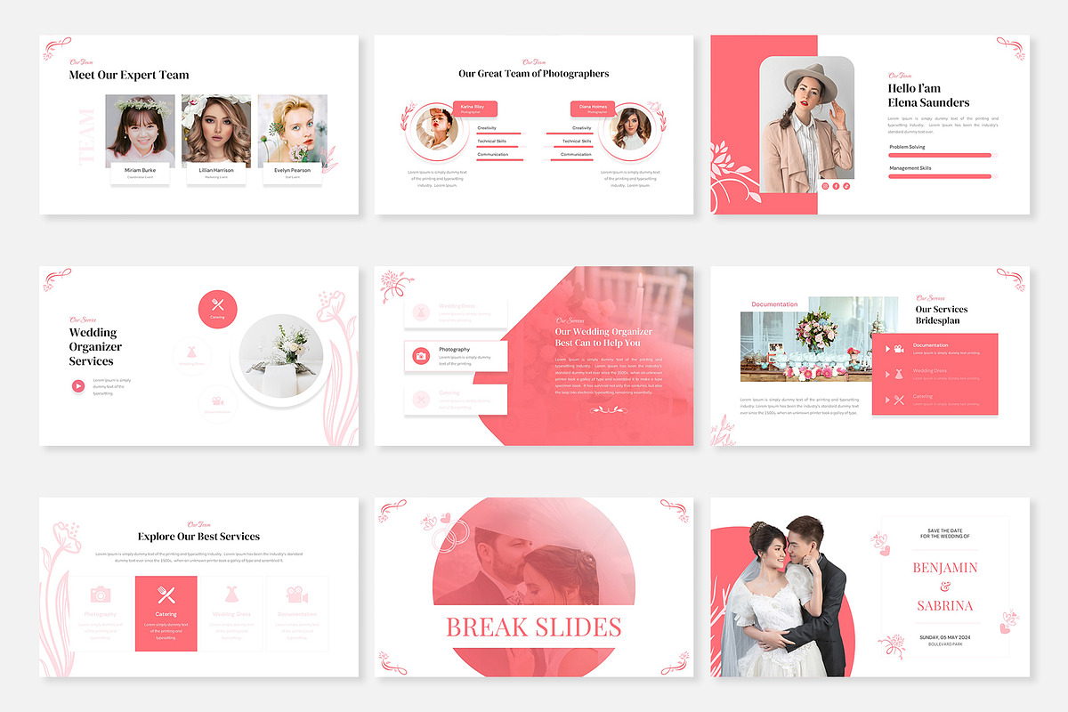 Wedding Organizer Google Slides, a Presentation Template by Premast (Photo 2 of 5)